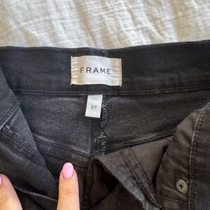 Frame Denim Women's Charcoal Jeans